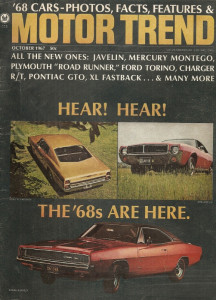 MOTOR TREND 1967 OCT - NEW CARS, VETTE, XK-E, GT-6